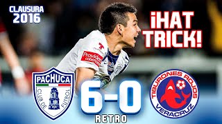 🐹 Pachuca 6-0  Veracruz 🦈 - Jornada 11 - Clausura 2016 by Joyitas del Futbol Mexicano 460 views 8 days ago 12 minutes, 49 seconds