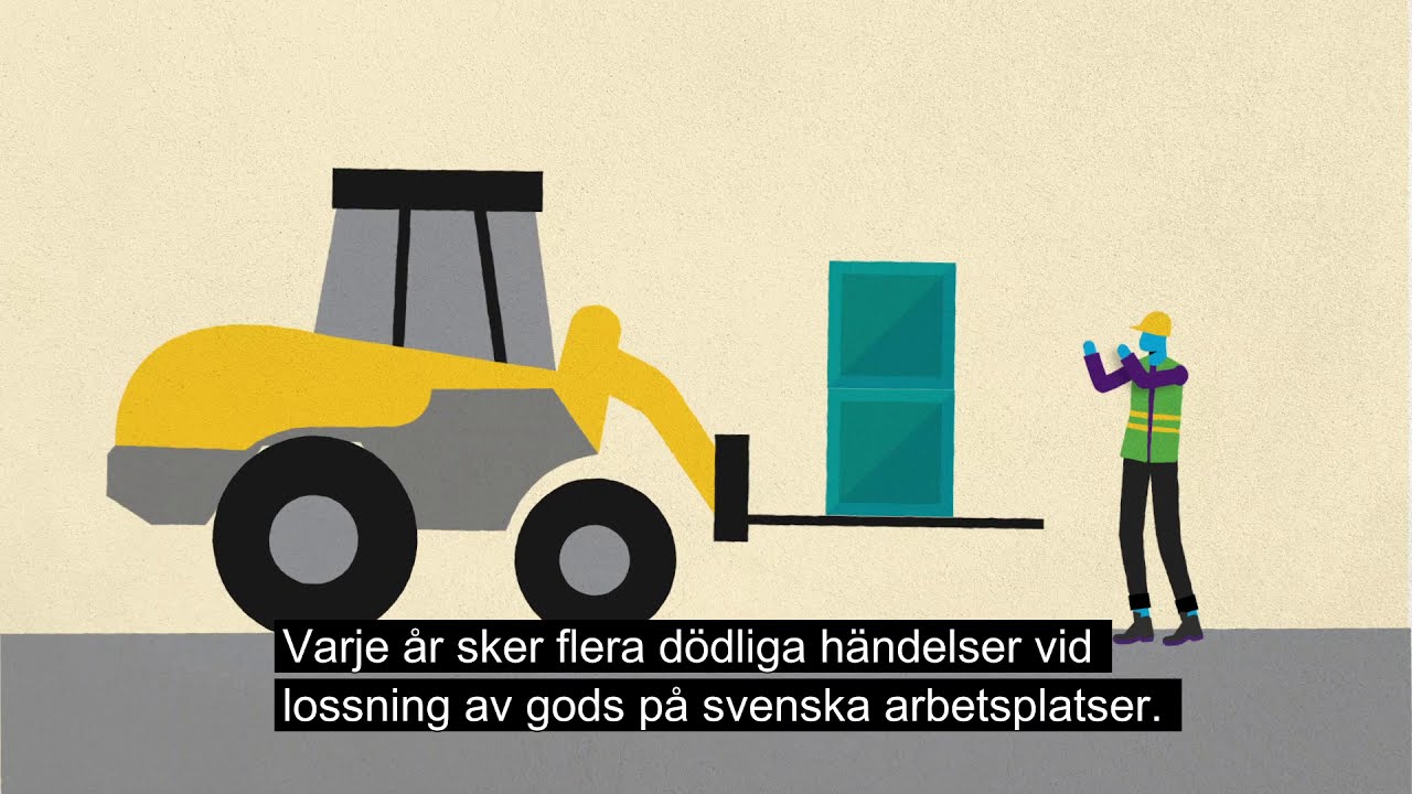 Dödliga händelser i arbete - Lossning av gods
