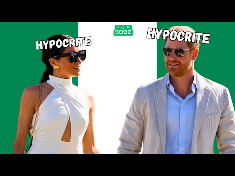 Prince Harry & Meghan Markle are Hypocrites w Nigeria Trip