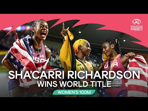 Sha'Carri Richardson blazes to 100m gold 🔥  | World Athletics Championships Budapest 23