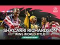 Shacarri richardson blazes to 100m gold    world athletics championships budapest 23