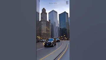 Chicago City Road View 2025 | Stunning Urban Drive in 4K. #chicago #shorts