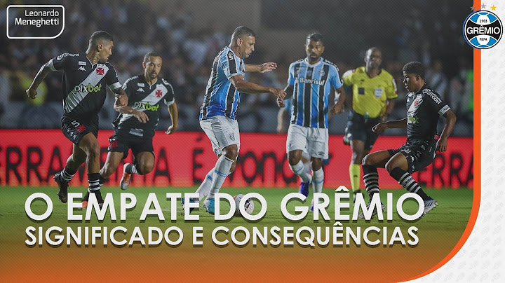 Grêmio: analise do empate com o Vasco e suas consequências