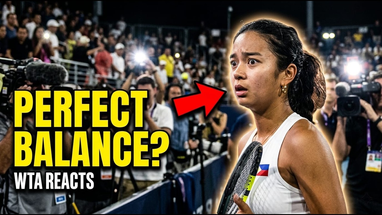 WTA Finally SPEAKS On Alex Eala — Fans Question Their ‘Perfect Balance’