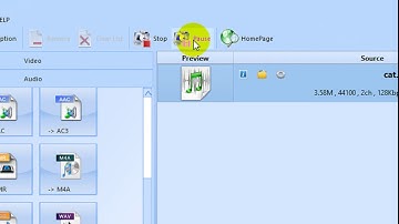 How to convert MP3 to mp2 In Format Factory