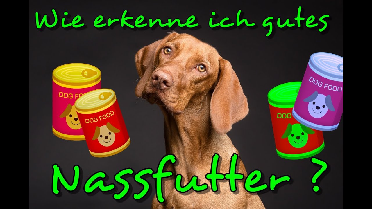 Woran erkennt man gutes Hundefutter ? / Heute: Nassfutter bzw. Dosenfutter / Nature Trails