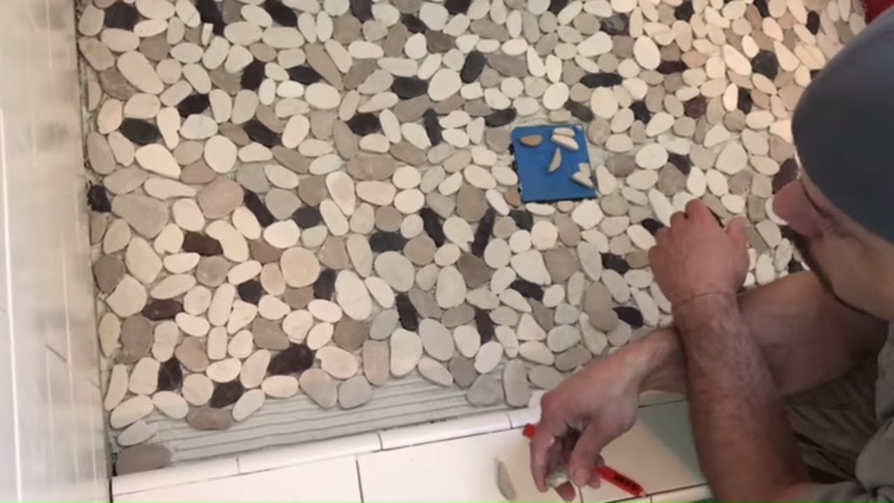 Easy Pebble Tile Installation Tile Coach Episode 10 Youtube