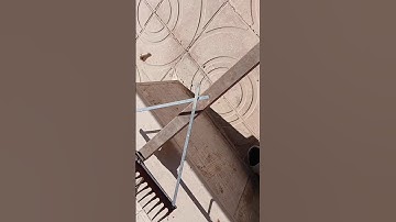 Reinforcing a loose rake head with two thin BBQ skewers. #Garden #DIYGardenTools