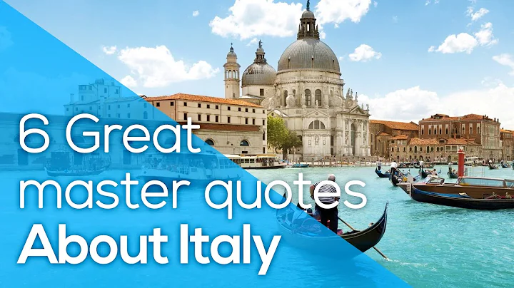 6 GREAT MASTER QUOTES ABOUT ITALY / FELLINI / VERD...