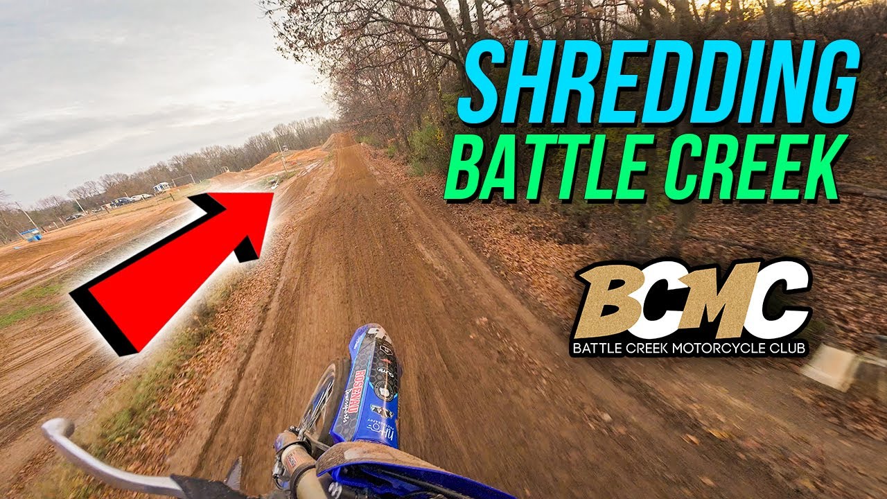 SHREDDING At Battle Creek Motorcycle Club!