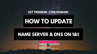How To Update Name Server & DNS On 1&1 website | Get  free .com domain screenshot 1