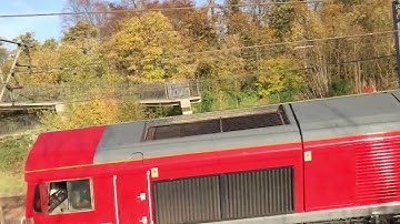 DB 66044 passing retford with horns
