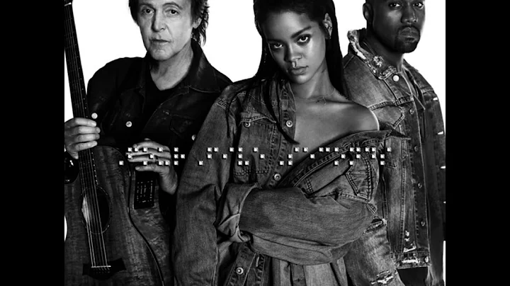 Rihanna, Kanye West, Paul McCartney - FourFiveSeconds (Official Acapella)