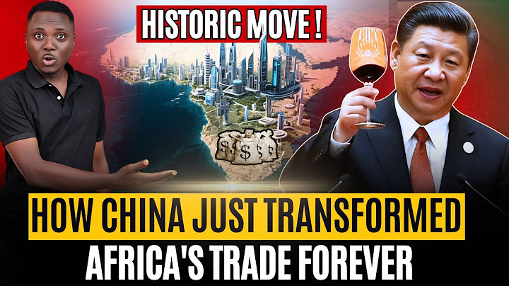 China Just Gave Africa a Huge Trade Surprise!