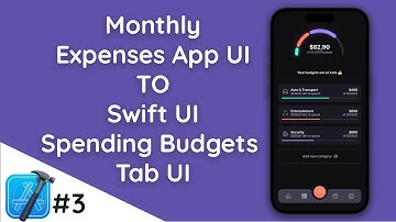 #3 Smart Finance Management: Spending Budgets UI in SwiftUI | Monthly Expenses App Tutorial