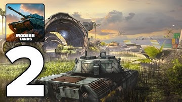 Modern Tank - Max Graphics Gameplay Walkthrough Part 2 (Android, IOS)