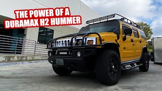 THE POWER OF A DURAMAX H2 HUMMER