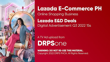 Lazada Electronic and Digital Deals Digital Ad Q3 2022 15s (Philippines)