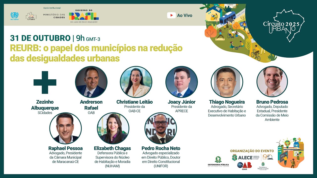 REURB: o papel dos municípios na redução das desigualdades urbanas