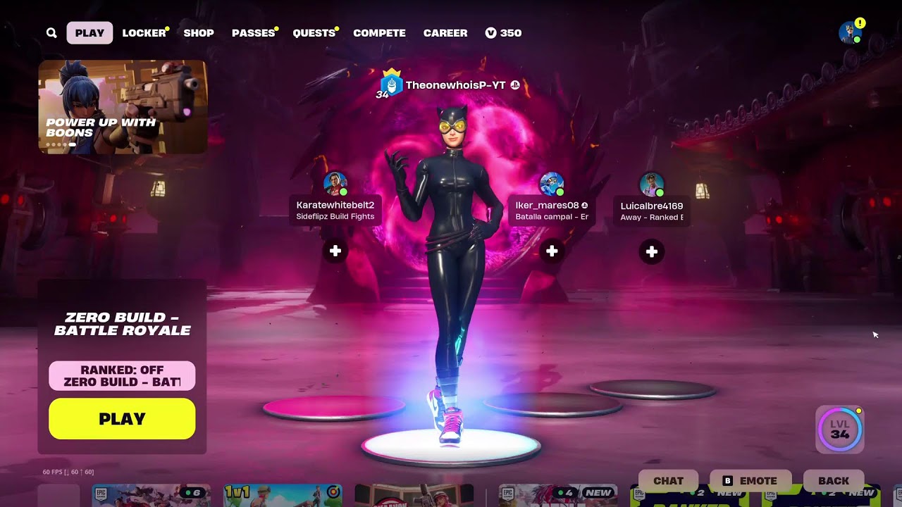 Fortnite chapter 6 ZB ranked