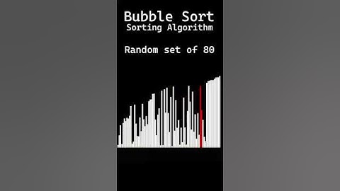 Sorting Algorithms: Bubble Sort (Day 4)