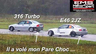 316 Turbo VS E46 2JZ : Il a aucune chances !..