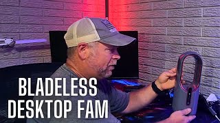 Bladeless Desktop Fan | KONSIDEN Desk Fan Bladeless