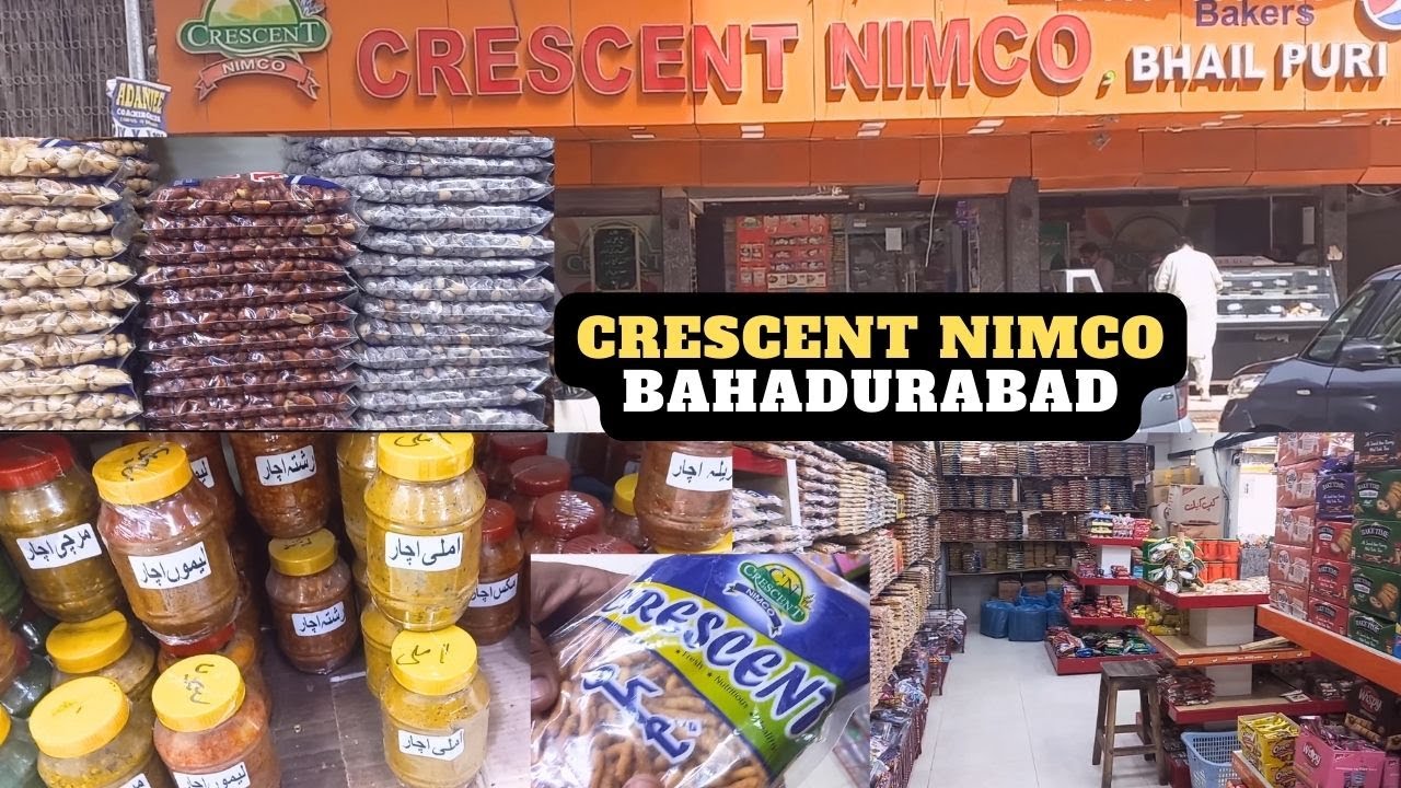 Exploring Bahadurabad Hygienic & Crescent Nimco and Frozen Food Shop