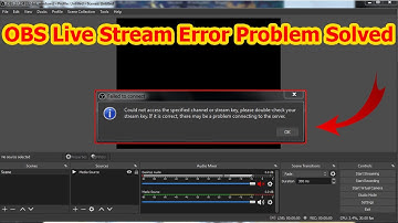 How to fix OBS studio failed to connect to server when start to lice streaming in win7,8,8.1,10
