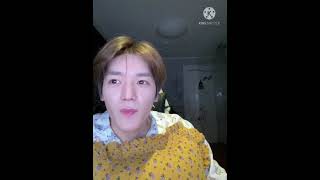 210402 NCT Taeyong Reacted to Baekhyun Bambi MV