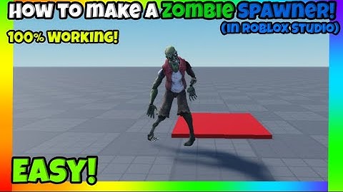 How to make a Zombie Spawner in Roblox Studio!