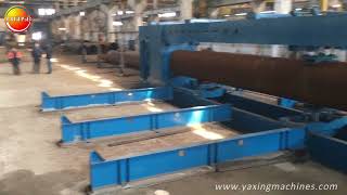 Steel pipe hydro testing machine