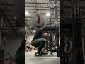 275x1 paused front squat