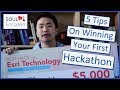 5 Tips on Winning Your First Hackathon