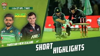 Short Highlights | Pakistan vs New Zealand | 5th ODI 2023 | PCB | M2B2T