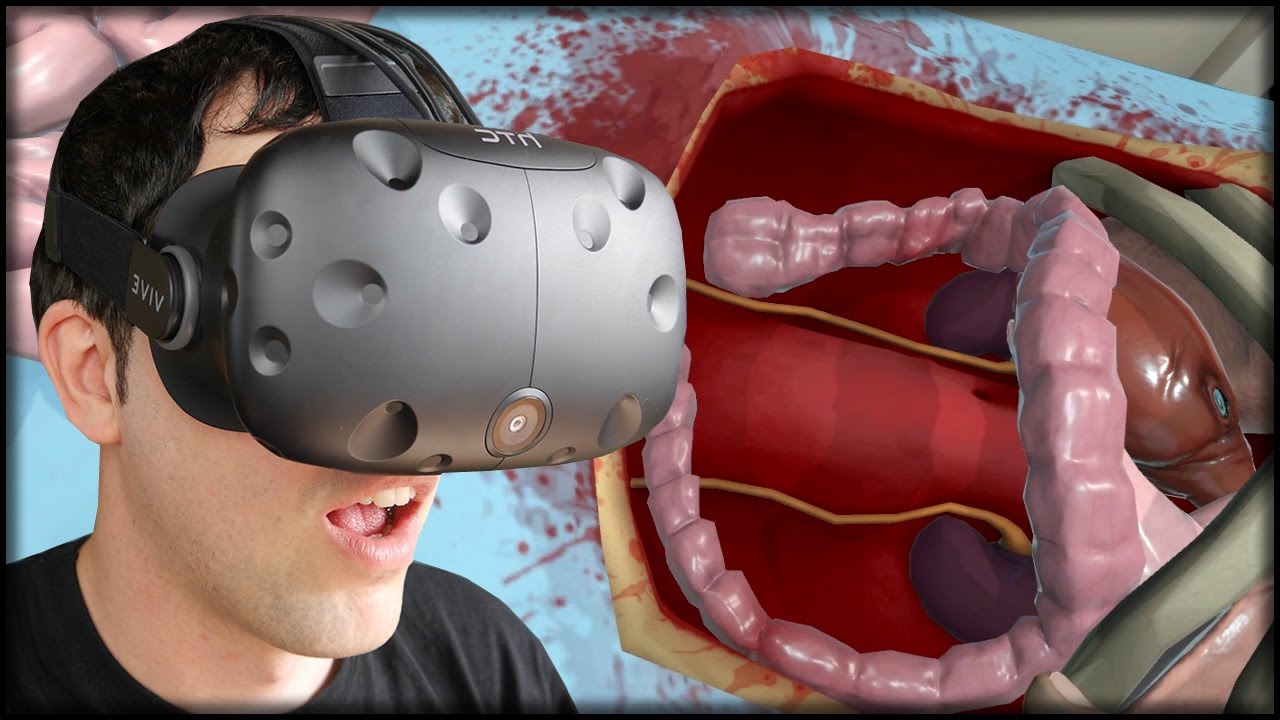 RAUS mit dem Darm | HTC Vive Virtual Reality  | Surgeon Simulator
