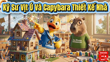 Bí mật phối màu nhà đẹp của vịt ú và capybara – dân thiết kế phải xem! 🏠🔥