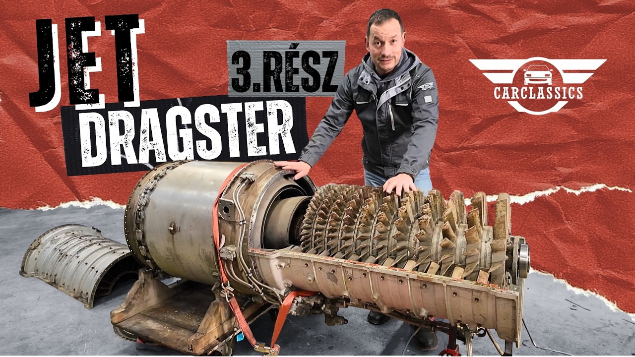Jet Dragster 1969 (3. rész) - Hajtómű szétszerelés
