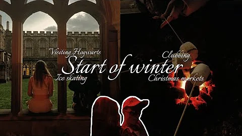 START OF WINTER — vlogmas week one // clubbing, visiting Hogwarts, Christmas markets, etc.