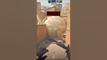 Лучший Смок в окно на карте Dust2 CS2! #кс2 #csgo #cs #counterstrike #cs2 #shorts #dust2 #ксго