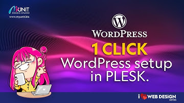 ONE CLICK WordPress Setup in PLESK ! 2024 updated #webdesign