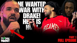 J Cole Real TARGET EXPOSED: Why Its Drake, Not Kendrick Lamar - Adam22 Curator not Creator -IUTP 211