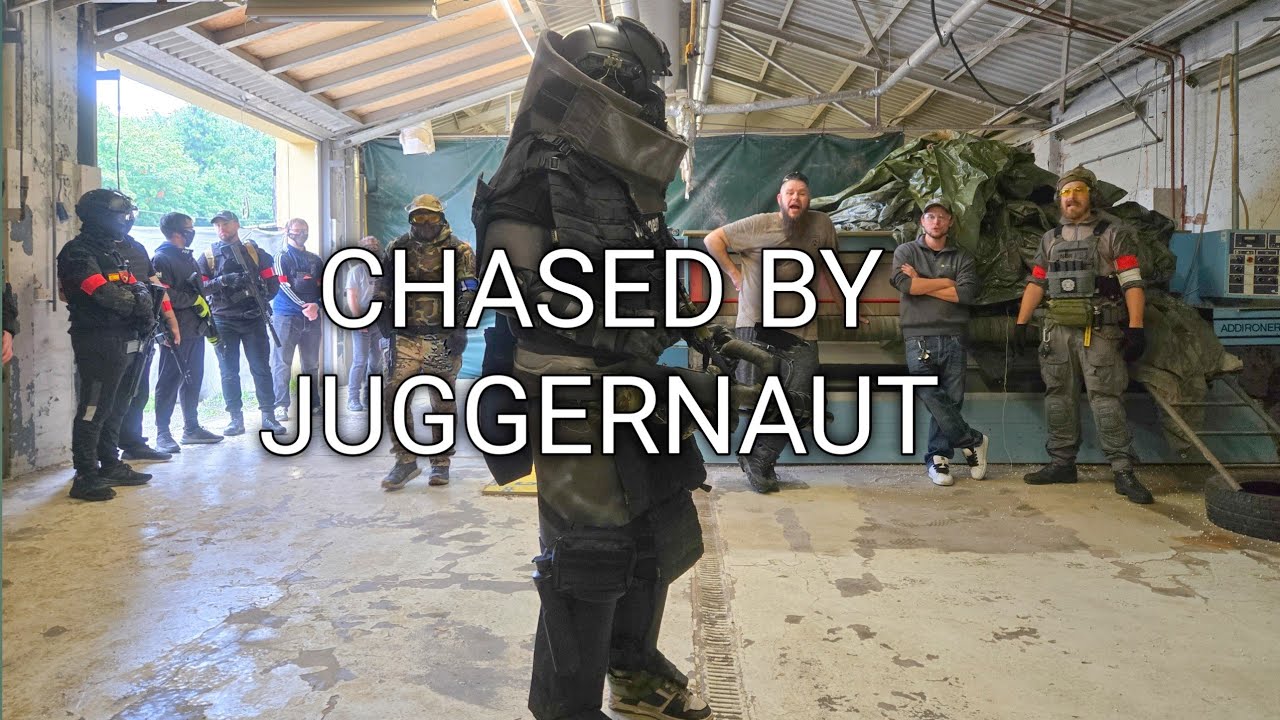 Juggernaut - Heavy Rain + AK😨 - Friendly Fire - AIRSOFT DOMINATION GAME
