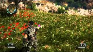 just cause 2 Happy Bubble Blaster Easter egg
