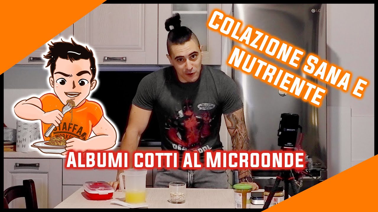 Colazione Sana e Nutriente - Albumi cotti al Microonde