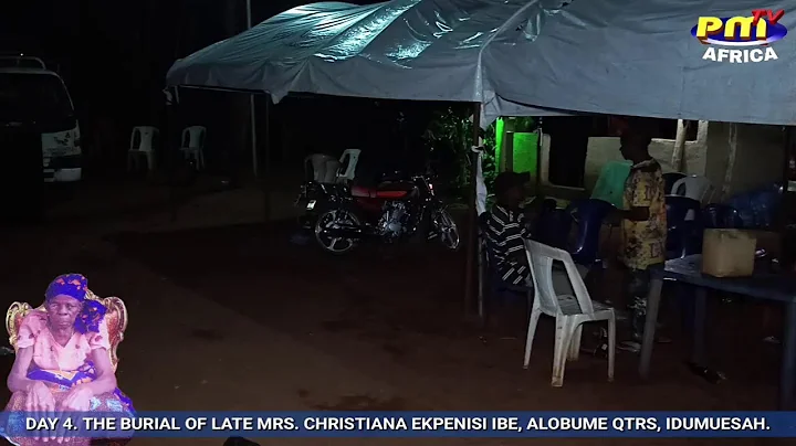 Day 4 of the Burial of Late Mrs Christiana Ekpenisi Ibe in Aliobuome Qtrs, Idumuesah, Delta State.