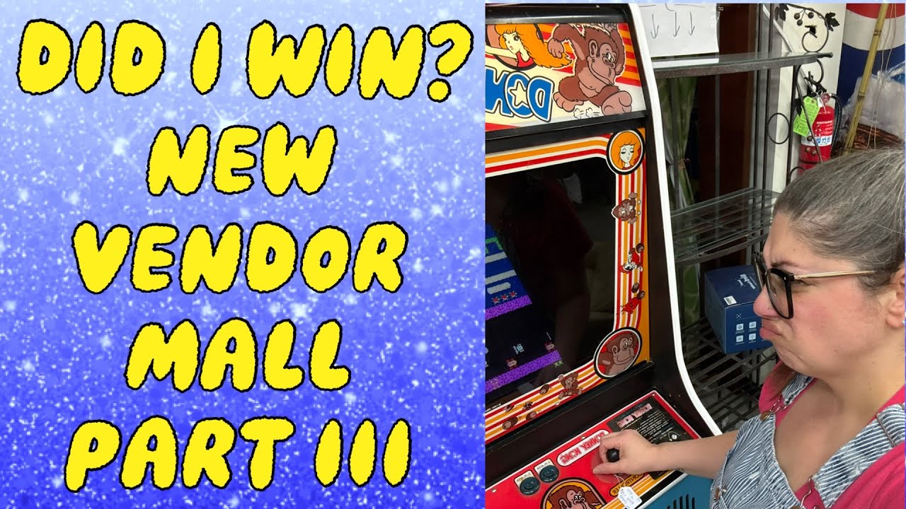 Can you beat my high Score?  Check out the new vendor mall w/ me! Great finds! 