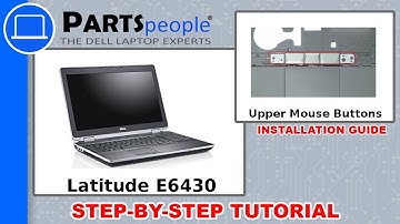 Dell Latitude E6430 (P25G001) Upper Mouse Buttons How-To Video Tutorial