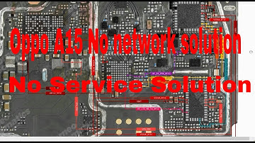 Oppo A15 No network solution ,No Service Solution