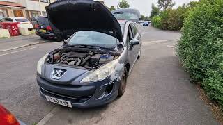 Peugeot 308 How To Remove Front Passenger Wing  - front wing removal #wing #removal #peugeot #308